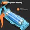 Cordless Hot Glue Gun, 15s Fast Preheating with 2Ah Built-in Battery Hot Melt Glue Gun, Smart Power-Off, Kit with 25 Pcs Premium Mini Glue Sticks and USB-C Charging Port